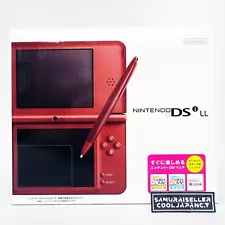 Nintendo DSi LL Wine Red Console System from Japan NEW