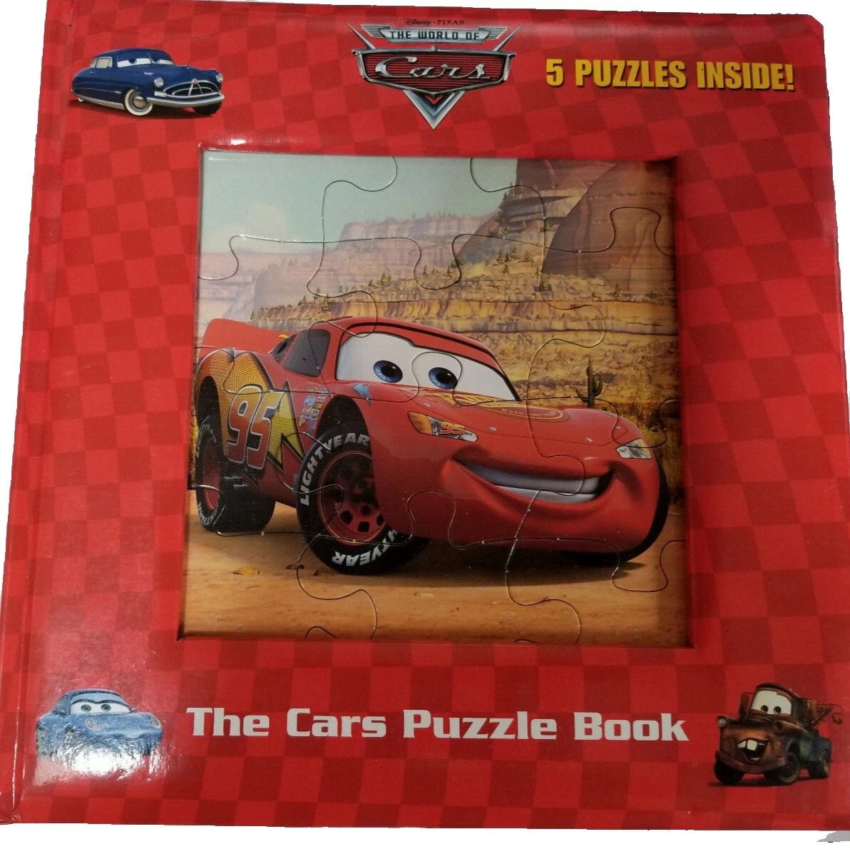 Disney Pixar Cars Puzzles de cartón 3-4 años