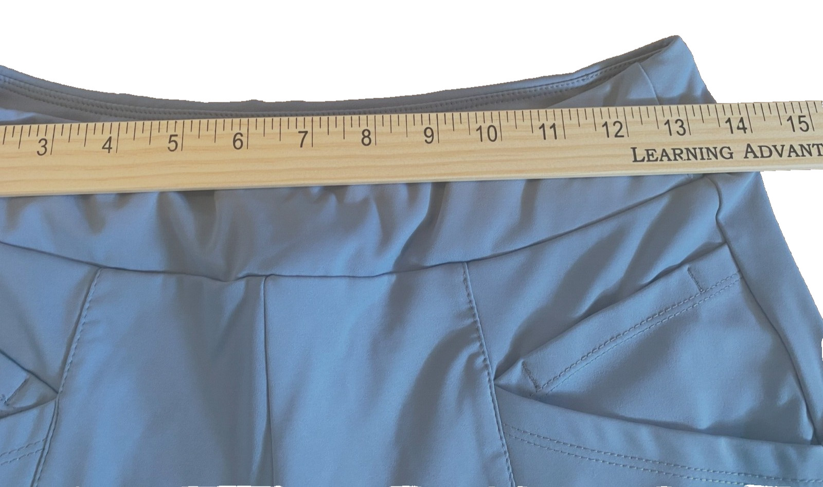 Augelmir Women's Yoga Pants Straight Leg Pockets Ankle L Golf/Running Size 7/8