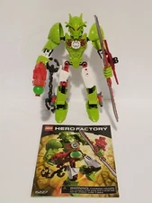 100% Complete & Retired Lego Hero Factory: Breez (6227) with Instruction Manual