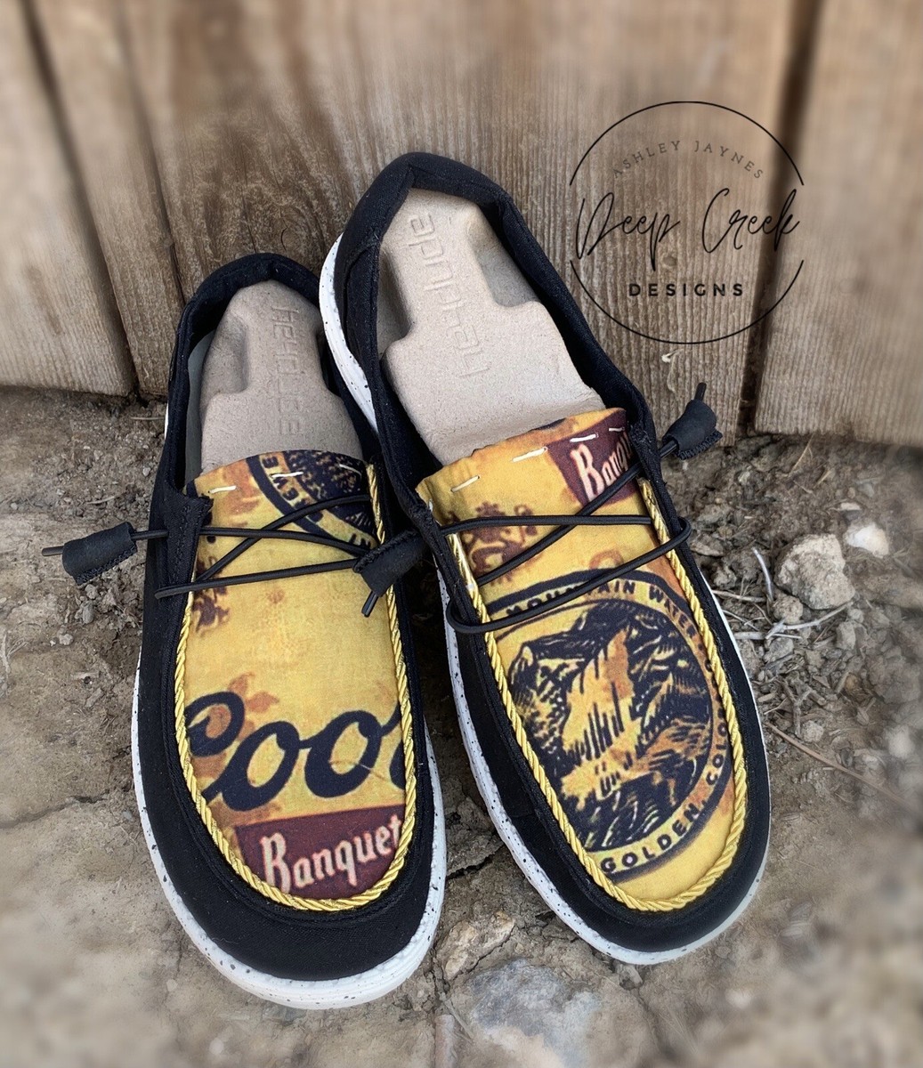 Custom Coors Banquet Hey Dudes Coors Banquet Hey Dudes Mens | TikTok main image 3