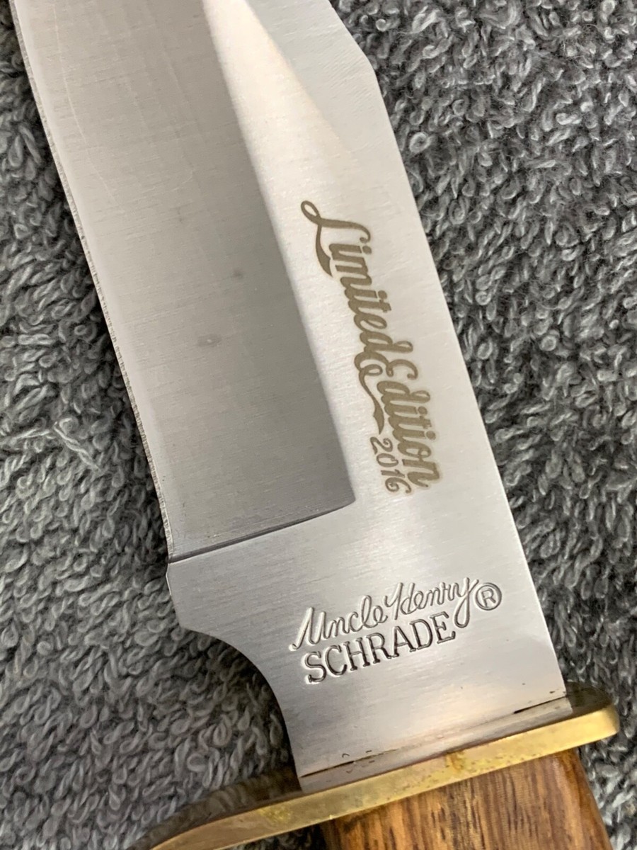 uncle品 Schrade Uncle Henry 2pc. Modified Drop Point Fixed Blade