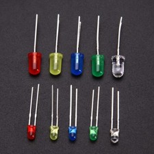 1000pcs 3mm 5mm led white/blue/red/yellow/green/pink light bulbs LED emitting