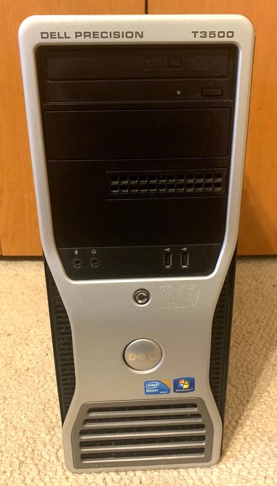 Dell Precision Workstation T3500 Intel Xeon W3530 2.80Ghz CPU 2GB RAM 250GB RAID - Image 2 of 4