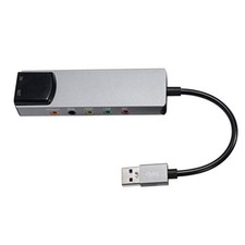 Image of USB Sound Card 5.1 Channel External Audio Card SPDIF Optical Supports AES/EBU