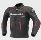 Kawasaki MotoGP Leather Motorcycle Jacket – Handmade Cowhide Motorbike Jacket