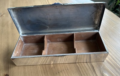 Vintage WEBSTER WILCOX International Silver Plate Cigarette