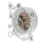 1pc European-style Table Clock Mute Clock Retro Living Room Decor Retro Clock