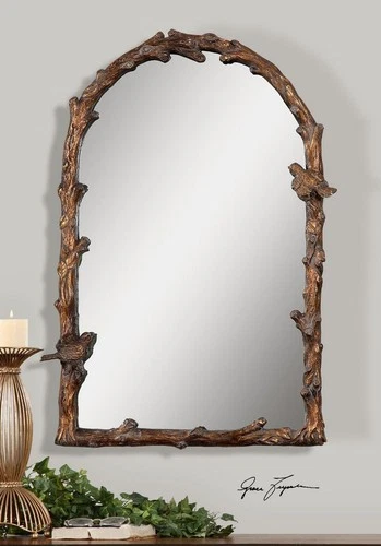 Paza - 36.75 inch Arch Mirror - 26.75 inches wide by 2.5 inches deep Mirrors - Picture 2 of 5