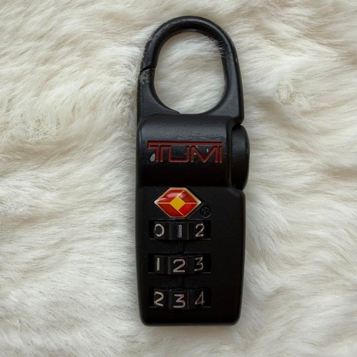 Tumi Tsa Lock Black Tsa002 Padlock Dial Type