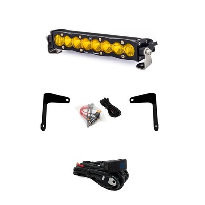 Baja Designs S8 Stoßdämpfer Halterung Licht Leiste Set - 10in Bernstein 447038