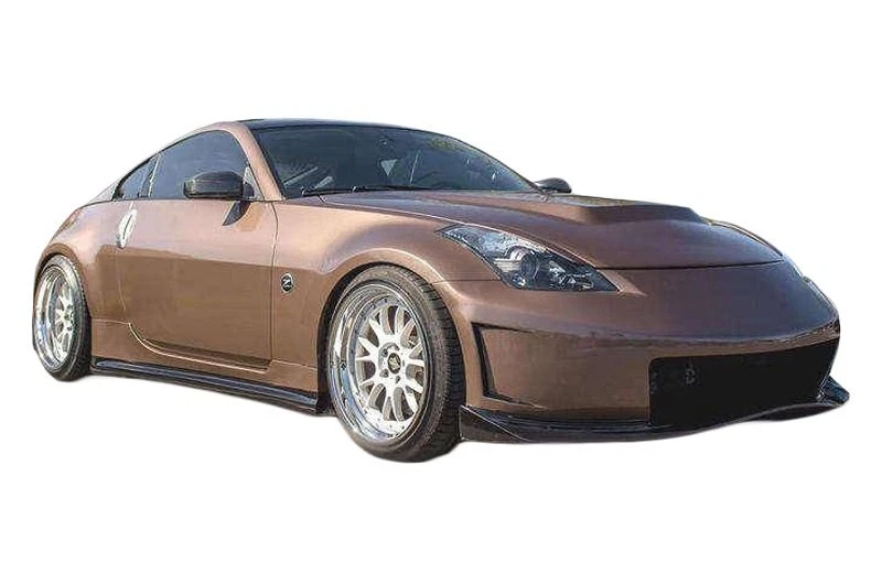 For Nissan 350Z 2003-2008 KBD N3-R Style Front Bumper Unpainted - Image 2 of 4