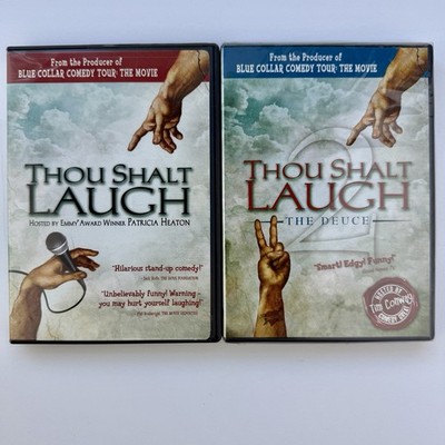 Thou Shalt Laugh 1 & 2 DVD Set Patricia Heaton Tim Conway Christian Comedy