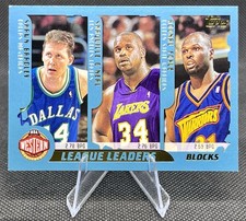 2001 Topps Basketball League Leaders #219 Blocks