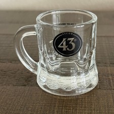 Licor 43 Mini Beer Shot Glasses Set of 12 Clear Glass Mugs Logo Party Gift