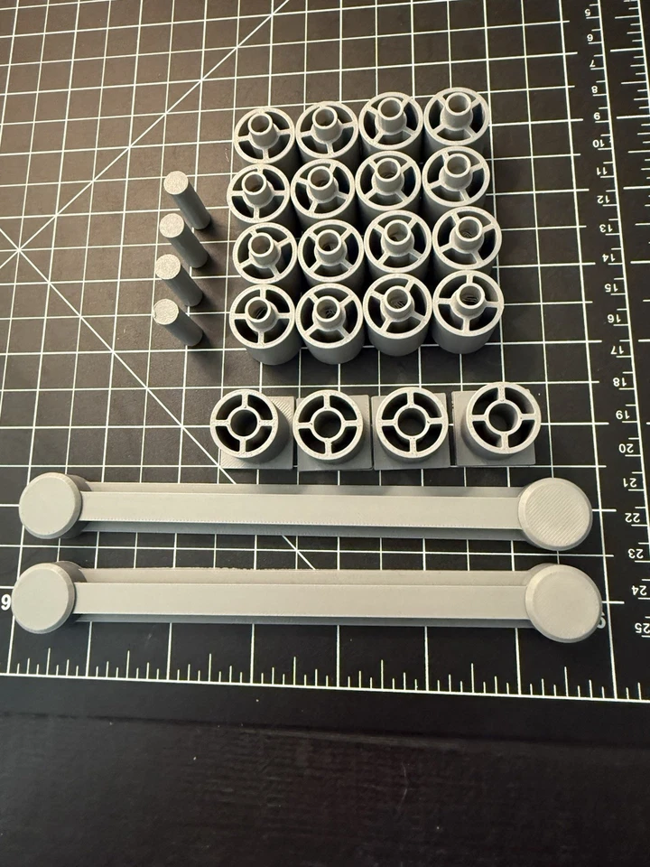 Muelles y vigas de orugas de coche tragamonedas “Juego de 26 piezas” Foto 3 de 4