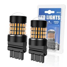 7443 LED Turn Signal Bulbs Amber 7443 For Front Mazda 6 2009-2017 