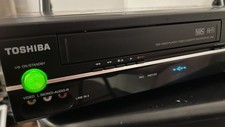 TOSHIBA SD-V296-K-TU DVD / VHS VCR Combo Player Recorder w/ OEM Remote Works