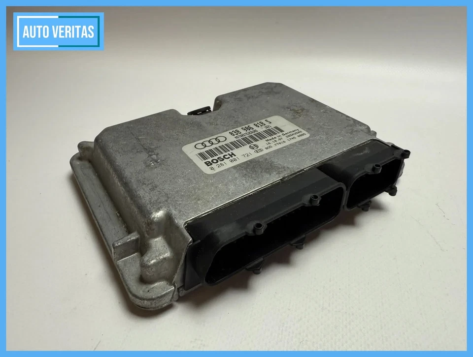 Original AUDI A4 B5 1.9 TDI motor control ECU 038906018S / 0281001721 - Image 3 of 4