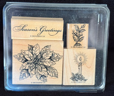 1998 Stampin' Up Seasons Greetings - 4pc set