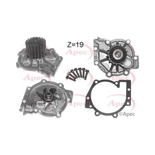 For VOLVO XC60 I SUV 156 2008 to 2017 WATER PUMP AWP1538