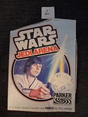 Atari 2600 Star Wars Jedi Arena Game Cartridge Parker