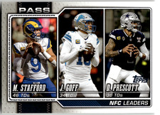 2026 Topps Flagship Football #281 MATTHEW STAFFORD / JARED GOFF / DAK PRESCOTT L