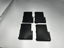 USED ORIGINAL AUTHENTIC NINTENDO DS FAT OEM BATTERY COVER Black Lot Of 4