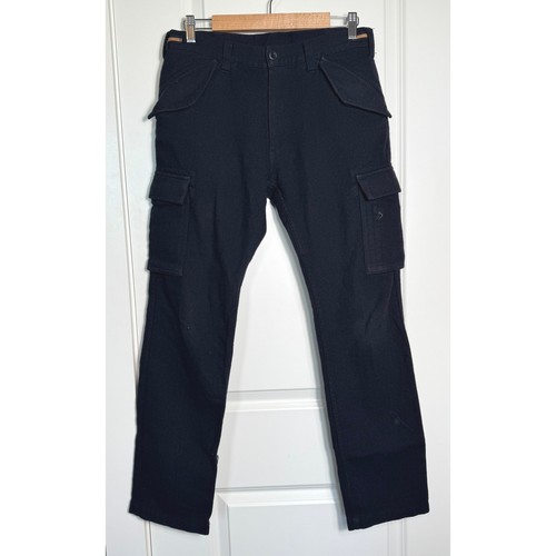 Journal Standard, Journal Standard Wool Blend Cargo Pants Mens Black Utility Pockets Casual