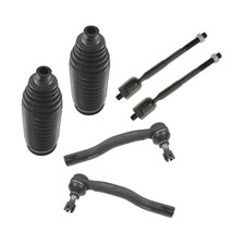 Steering Kit Inner Outer Tie Rods Boots for Lexus Toyota Camry 2002-2003