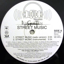 I.G.T., Street Music, (12", Promo), NM or M-, 3820641470