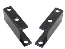 Straight Black Steel Firewall Power Brake Booster Mounting Brackets Gm Chevy