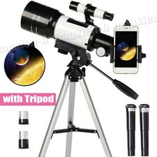 Telescope for Astronomy Adult Kids Beginners 300X70mm Telescop with Tripod