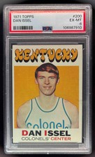 1971-72 Topps #200 Dan Issel RC PSA 6