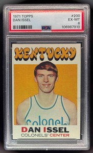 1971-72 Topps #200 Dan Issel RC PSA 6