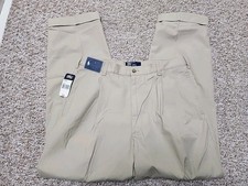 Polo Ralph Lauren Hammond Pant Pleated Front Classic Beige Cuffs 34x30 NWT