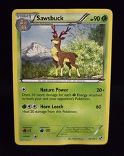 Pokémon TCG - SAWSBUCK - 14/114 - RARE - BLACK & WHITE (2011) - HP on eBay
