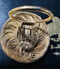 Vintage Gold Tone Scarf Clip, Western Germany  — photo 4