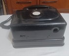 COOL Vintage Automatic Electric MONOPHONE Wall Telephone, Black No Dial — photo 4