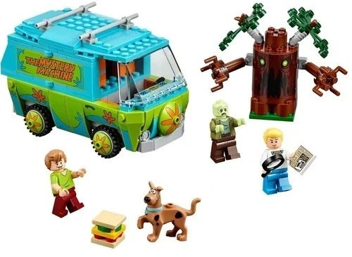 NEW The Mystery Machine 75902 Complete Custom Set 301 Pc Scooby Shaggy Fred Figs
