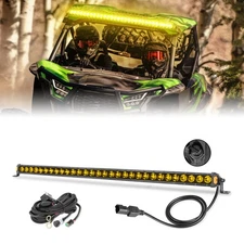 For Polaris Ranger 30" LED Light Bar Single Row Spot Flood Offroad Driving UTV