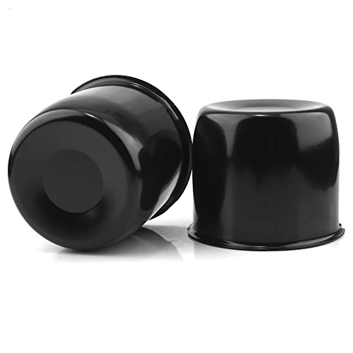 2Pcs 4.25inch Trailer Wheel Center 2Pcs 4.25" Hub 3.66" H, Black 2Pcs Black - Picture 2 of 7