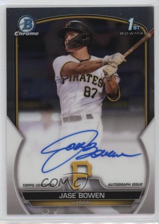 2023 Bowman Chrome Prospect Auto Jase Bowen #CPA-JBN Auto z7d