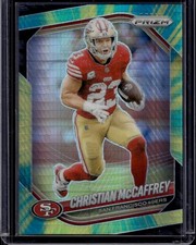 2025 Panini Prizm- Hyper Prizm /200- Christian McCaffrey #156