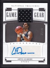2022-23 ARTIS GILMORE 97/99 AUTO JERSEY PANINI NATIONAL TREASURES GAME GEAR