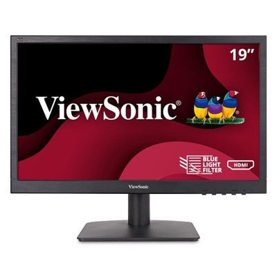 ViewSonic Home and Office Monitor VA1903H 19'' WXGA 1366x768p 16:9 with HDMI