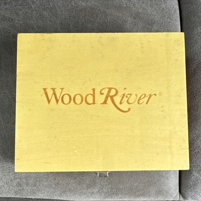 Wood River Bevel Edge Chisel Set Steel Blades Wood Handles 1in 4pcs