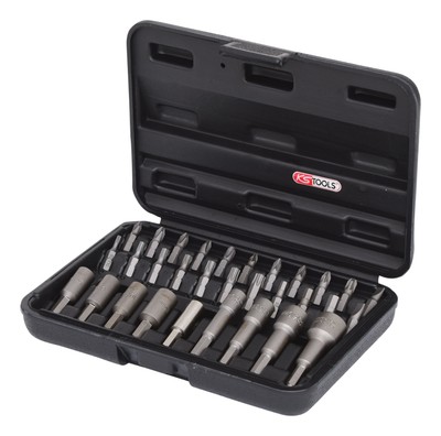 KS Tools 1/4'' Bit- und Einschraubwerkzeug-Satz, 31-teilig - 122.2100