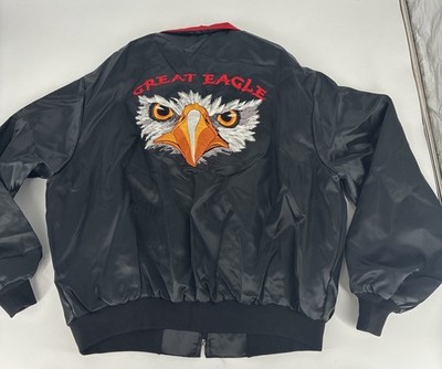 VTG 80s Satin Bomber Jacket Men Sz XXL Wayne Newton Tour Special Jacket #96