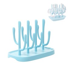 Baby Bottle Drying Rack - Space Saving Portable Travel Rack for Baby Bottles ...